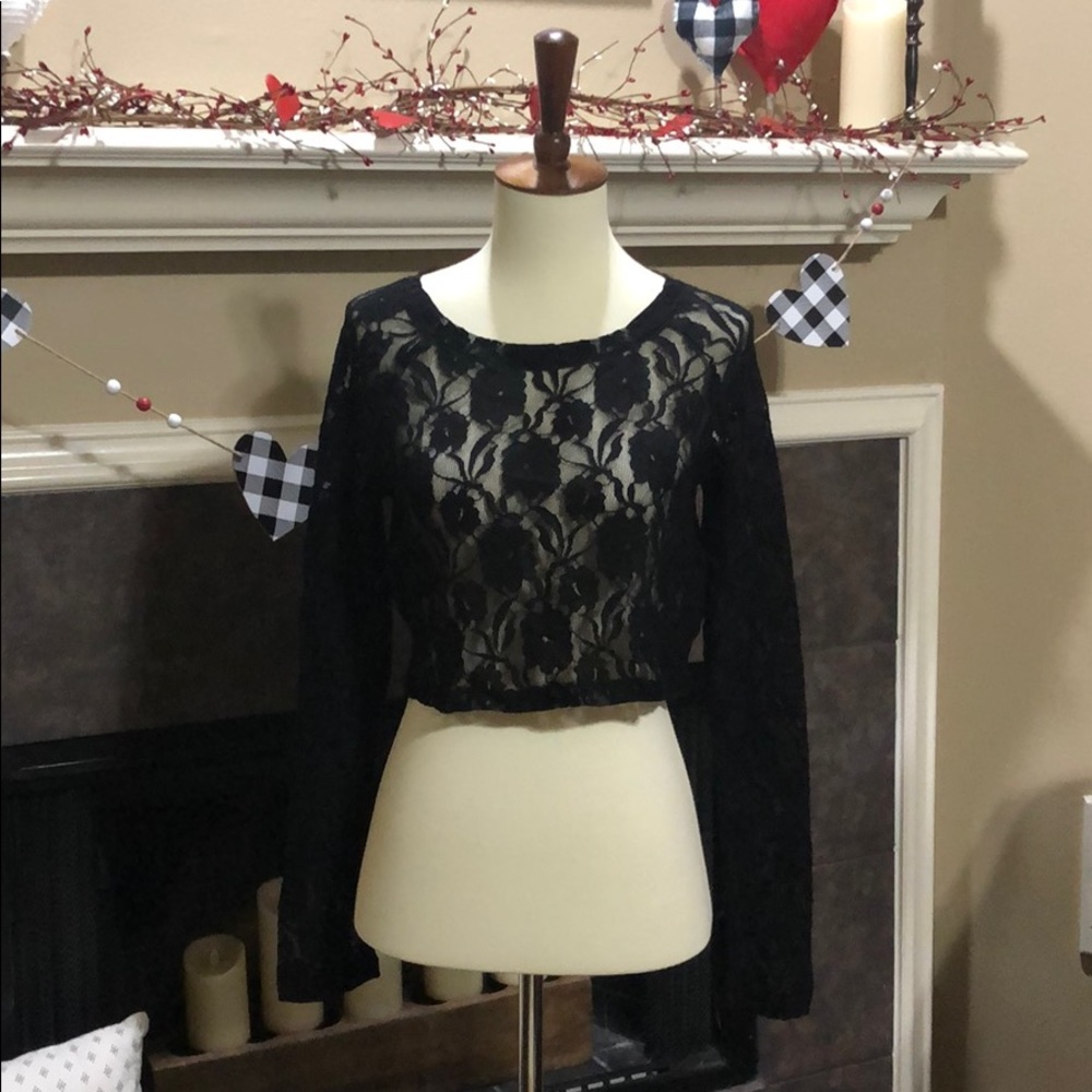 Show Me Your Mumu Sheer Crop